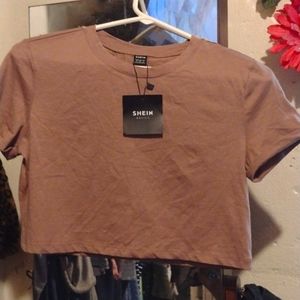 Shein Small Woman's Crop Shirt